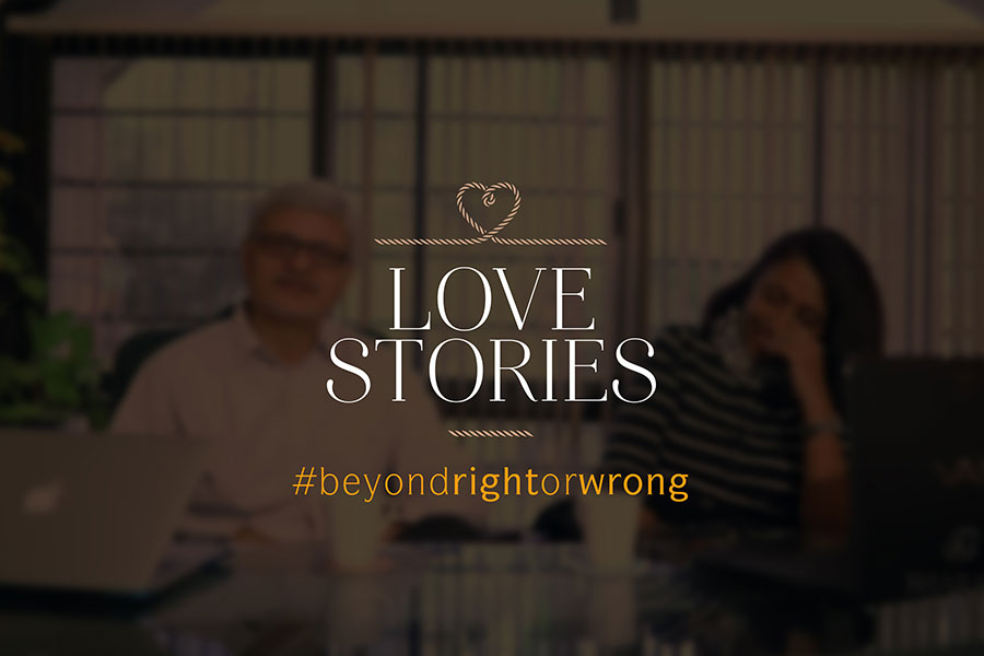 beone love stories: chalk and cheese maitreyee and mahendra vakharia